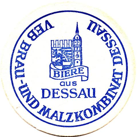 dessau de-st dessauer rund 3a (215veb getrnkekombinat-blau)